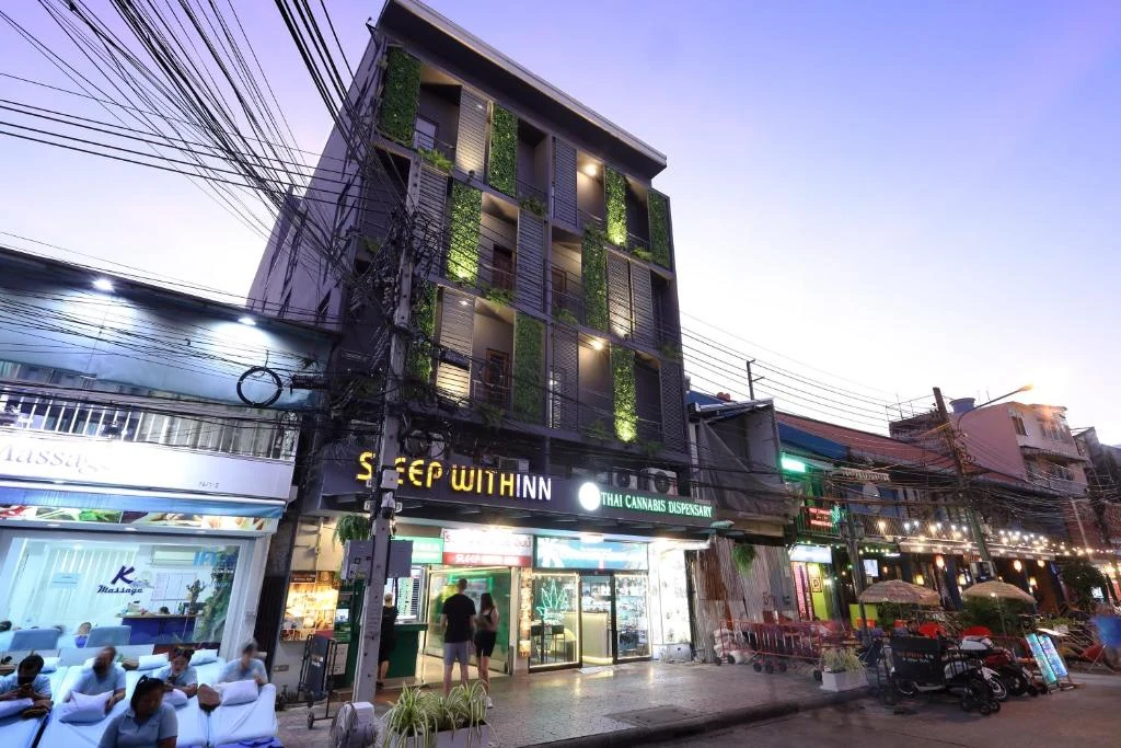 Sleep Withinn Bangkok exterior on Rambuttri Road