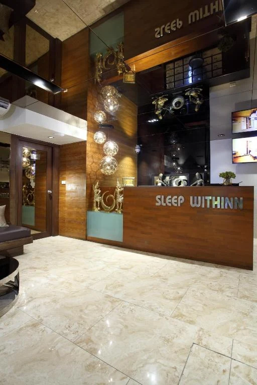 Reception desk at Sleep Withinn Bangkok